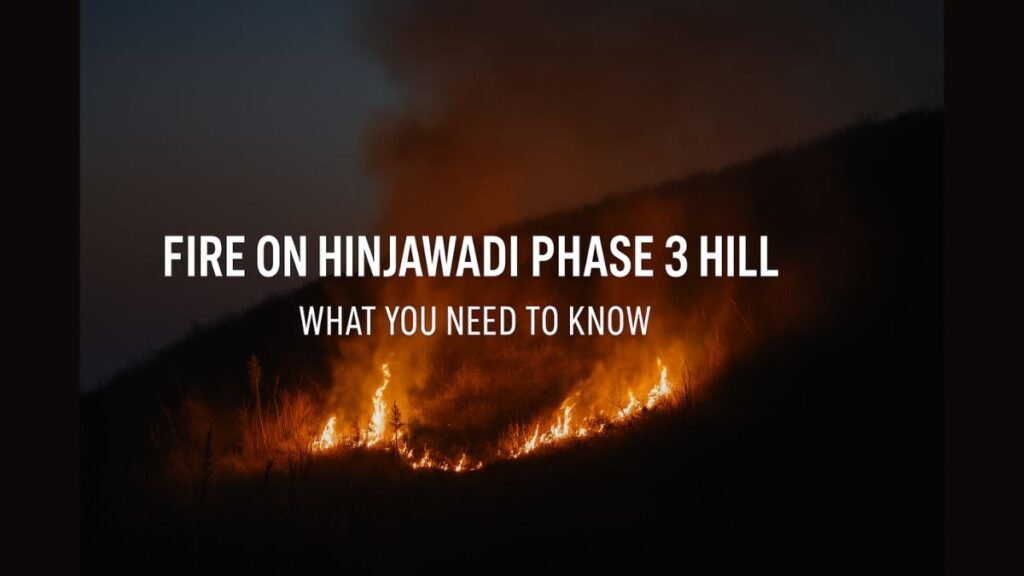 Fire on Hinjawadi Phase 3 Hill – What You Need to Know