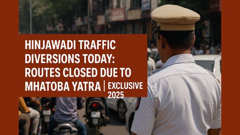 Hinjawadi Traffic Diversions Today Routes Closed Due to Mhatoba Yatra