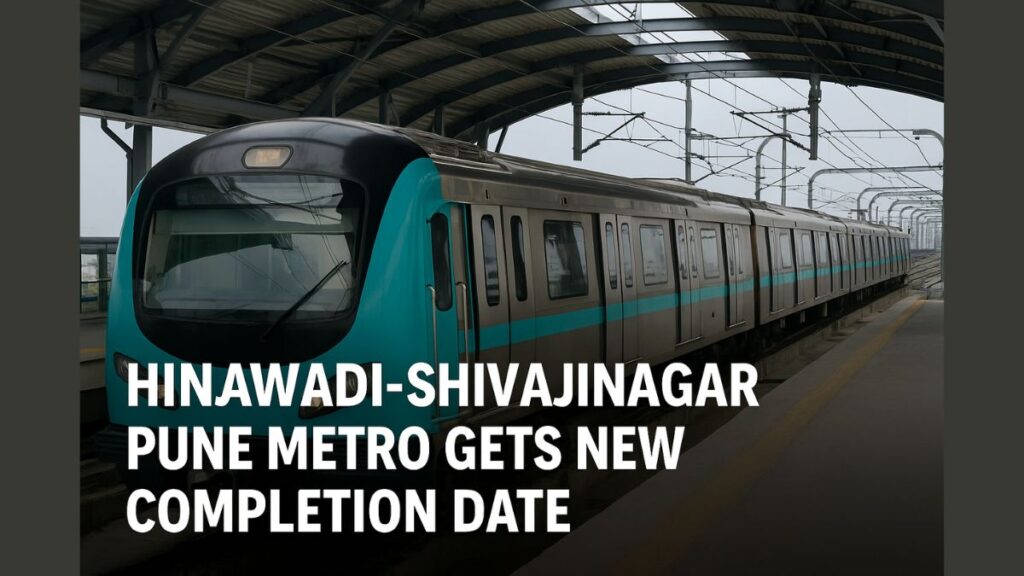 Hinjawadi–Shivajinagar Pune Metro Gets New Completion Date Now Expected by March 2026