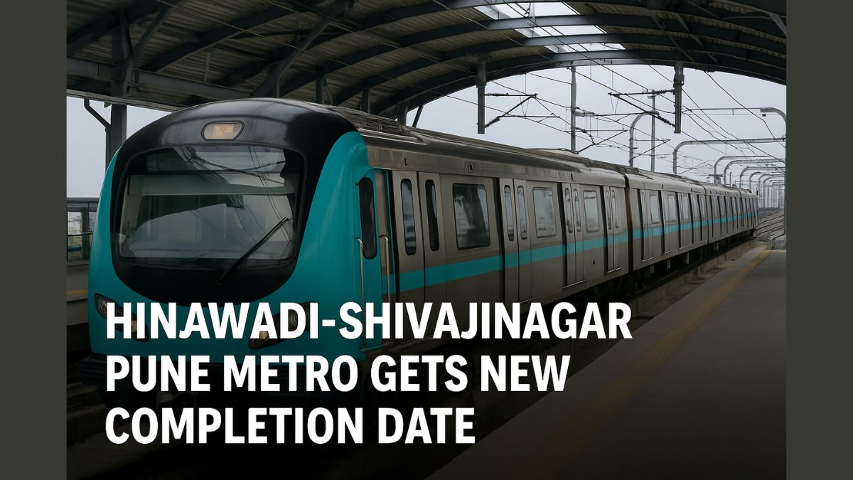 Hinjawadi–Shivajinagar Pune Metro Gets New Completion Date Now Expected by March 2026