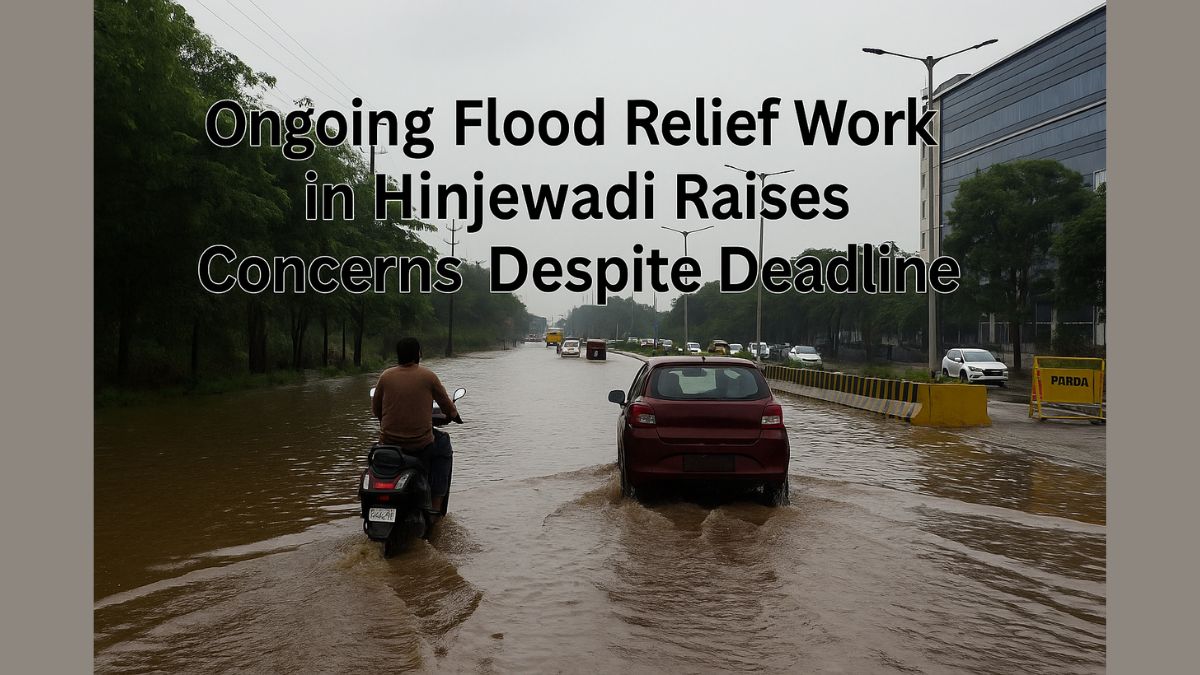 Hinjewadi Flood Relief Update Drainage Work Still Incomplete After Deadline