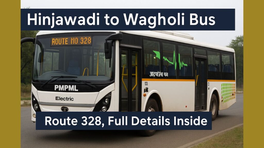 Hinjawadi to Wagholi Bus Route 328 PMPML Starts Full Timings, Stops & Details