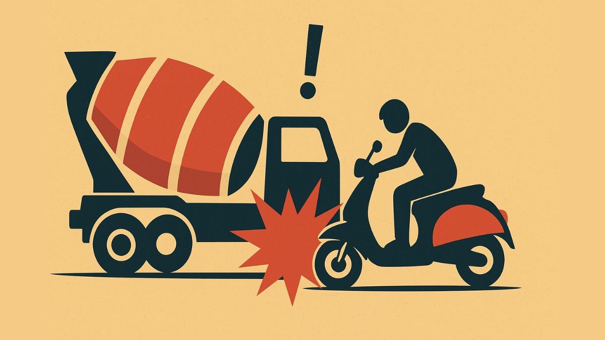 Hinjewadi Accident Woman Dies After Mixer Truck Hits Two-Wheeler in Pune