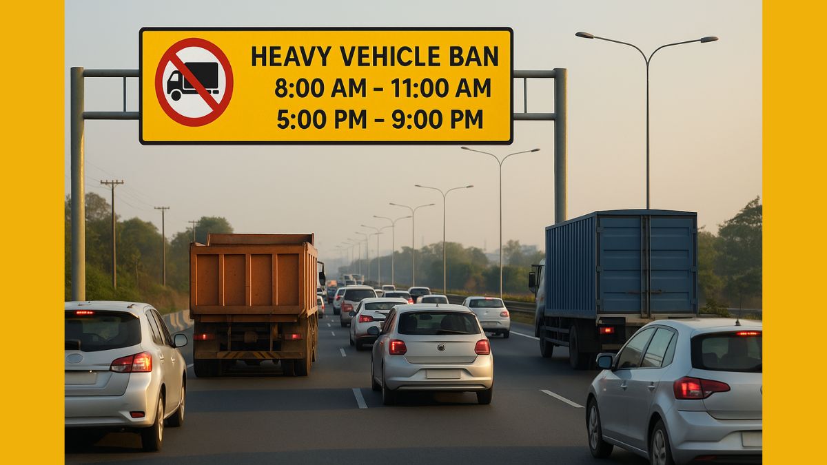 Pune Traffic Update Heavy Vehicle Ban on Pune–Bengaluru Highway from October 15 Hinjewadi Traffic Update