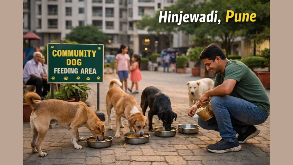 Hinjewadi Society Finds a Simple Way to Live Peacefully With Community Dogs