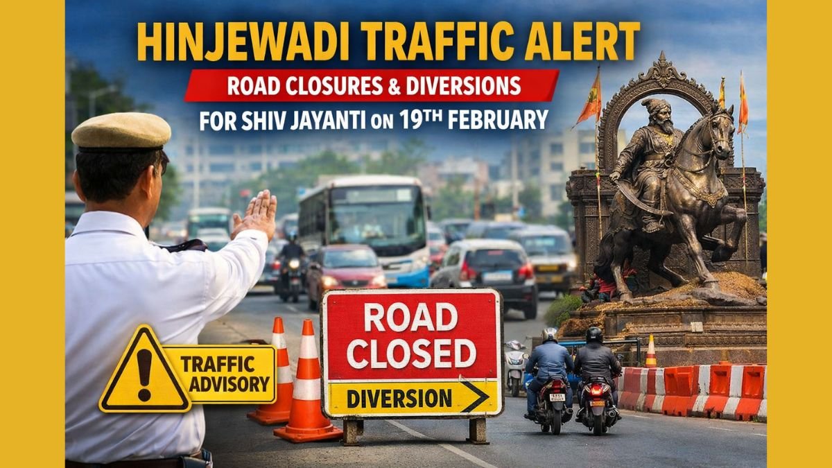 Hinjewadi Traffic Alert on 19 February: Road Closures and Diversions for Shiv Jayanti