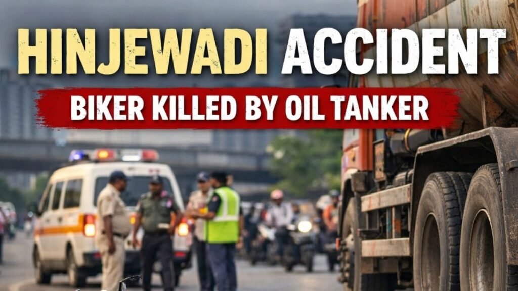 Hinjewadi Accident: Tanker Driver Detained After Biker Dies in Road Crash