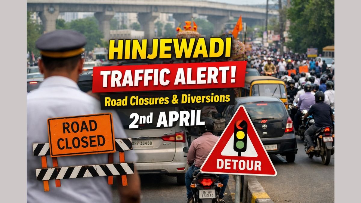 Hinjewadi Traffic Update: Major Road Closures and Diversions on 2 April
